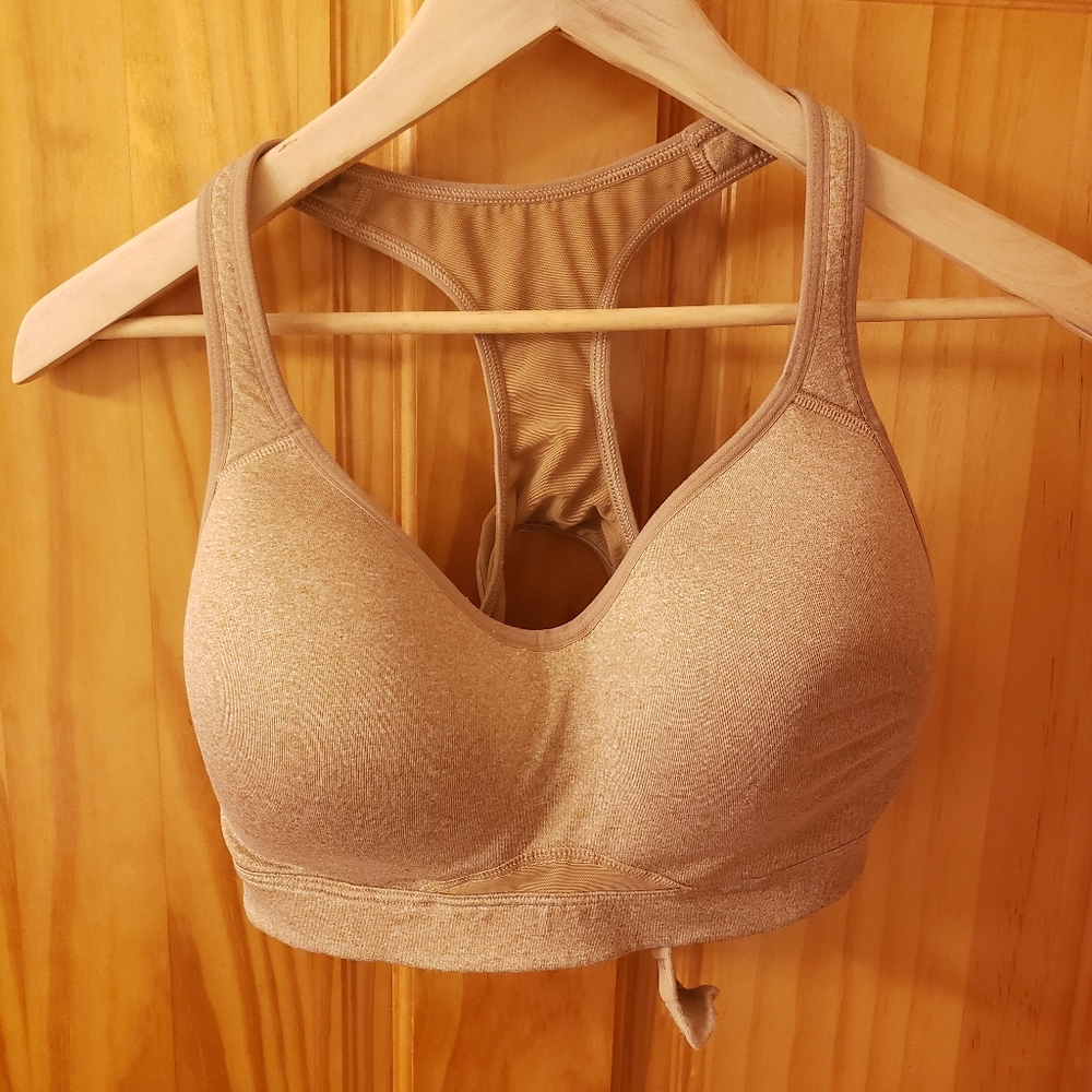 Old Navy High Support Sports Bra 36C Nude